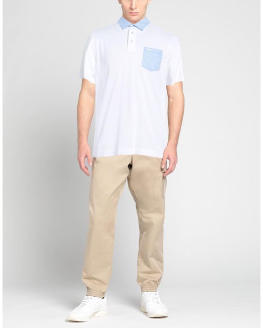 Harmont & Blaine White Polo Shirt for men