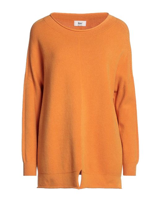 B.yu Orange Sweater