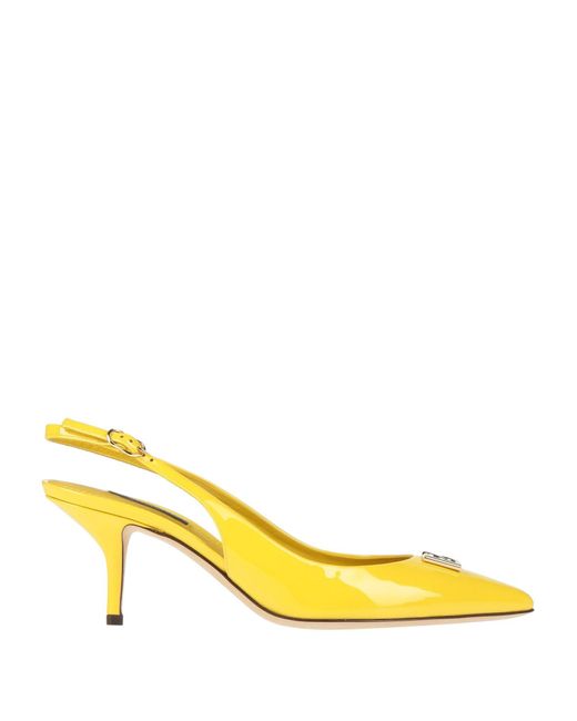 Dolce & Gabbana Yellow Pumps