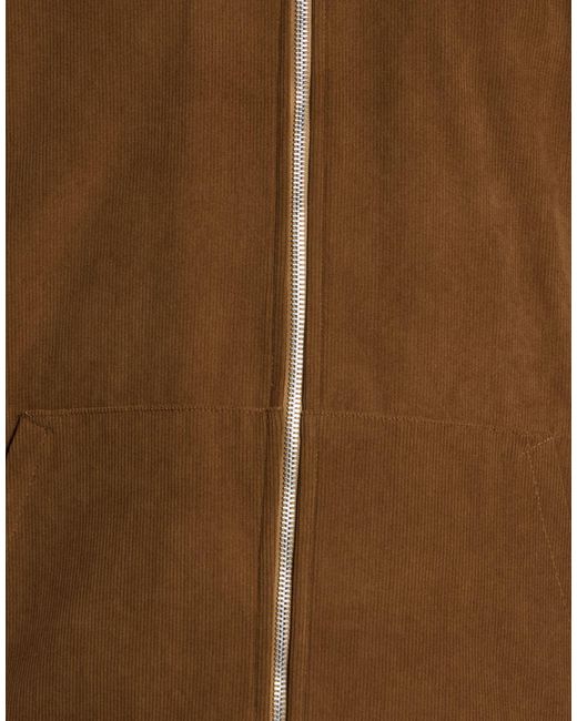 DISCLAIMER Brown Jacket Polyester for men