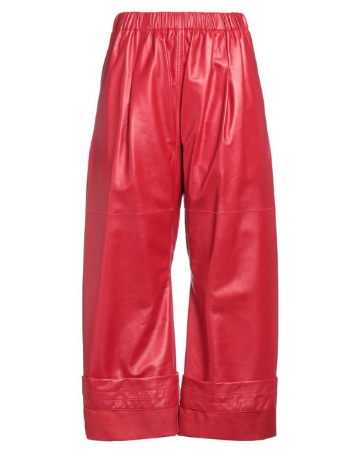 Quira Red Pants