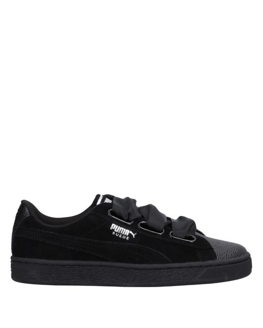 PUMA Black Low-tops & Sneakers