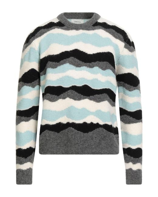ATOMOFACTORY Black Sweater Wool, Alpaca Wool, Polyamide, Elastane for men
