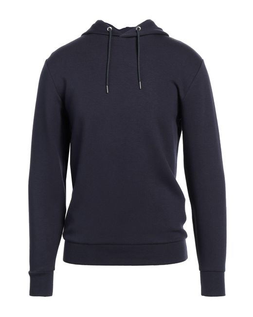 SELECTED Blue Sweatshirt Ecovero Viscose, Recycled Polyester, Elastane for men