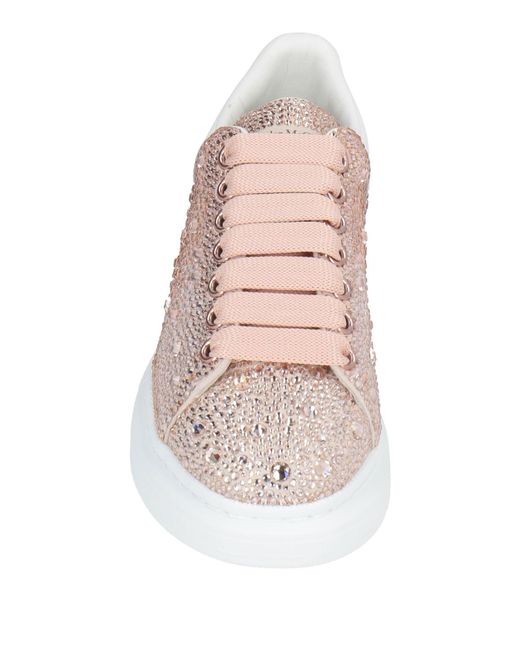 McQueen Pink Sneakers Leather