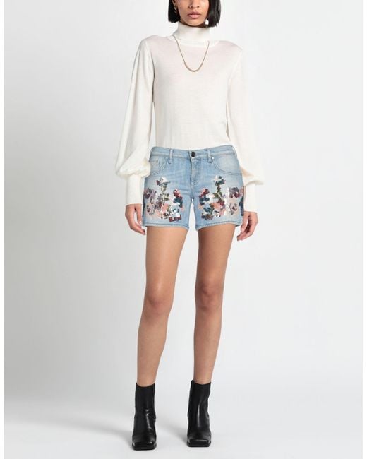 Jacob Cohen Blue Denim Shorts