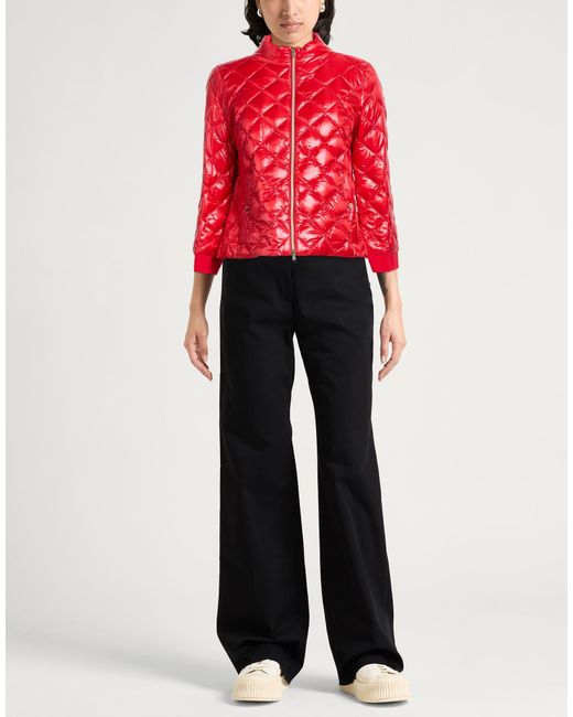 Herno Red Puffer Polyamide