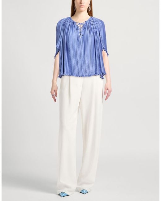 Lanvin Blue Light Top Polyester