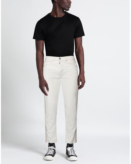 Pence White Jeans for men
