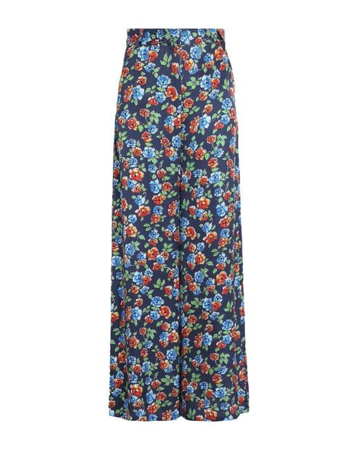 MAX&Co. x DURO OLOWU Blue Pants Viscose