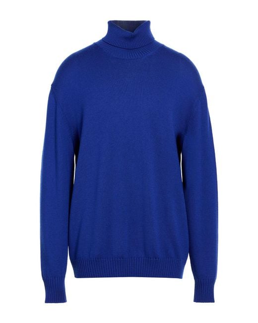 Ballantyne Blue Bright Turtleneck Wool for men