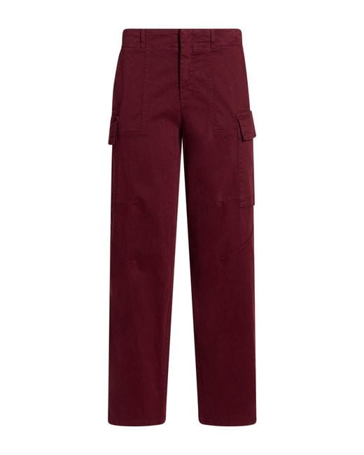 Manila Grace Red Pants
