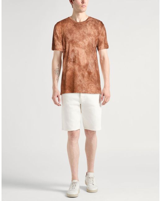 John Varvatos Brown T-Shirt for men