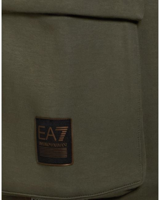 EA7 Green Pants Cotton, Polyester for men