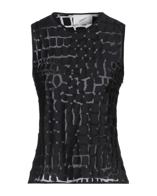 Coperni Black Top Polyester, Polyamide, Elastane