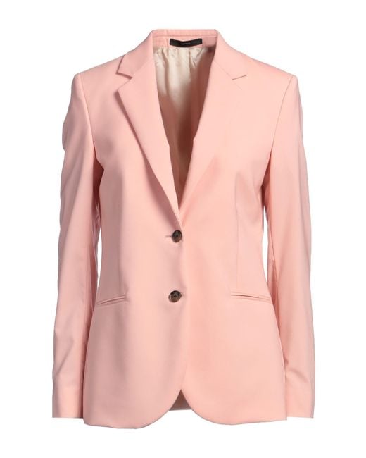 Paul Smith Pink Blazer Virgin Wool, Elastane
