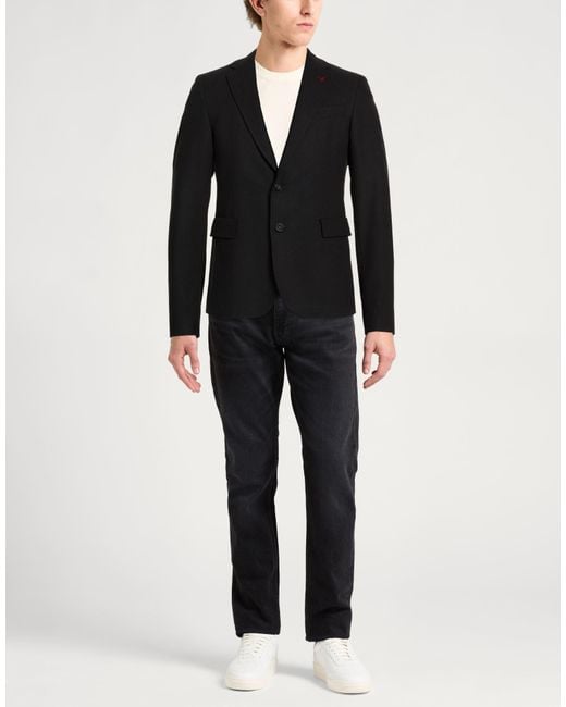 Manuel Ritz Black Blazer for men