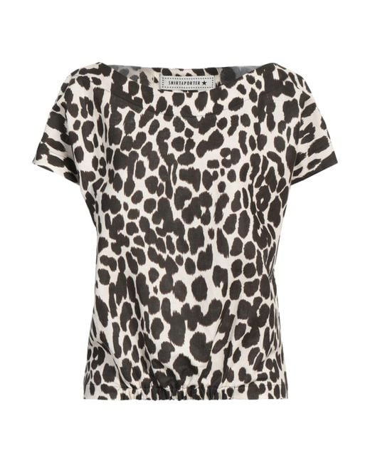 Shirtaporter Black Top Linen