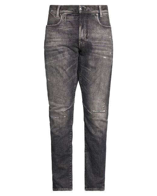 G-Star Gray Jeans Cotton, Elastane for men