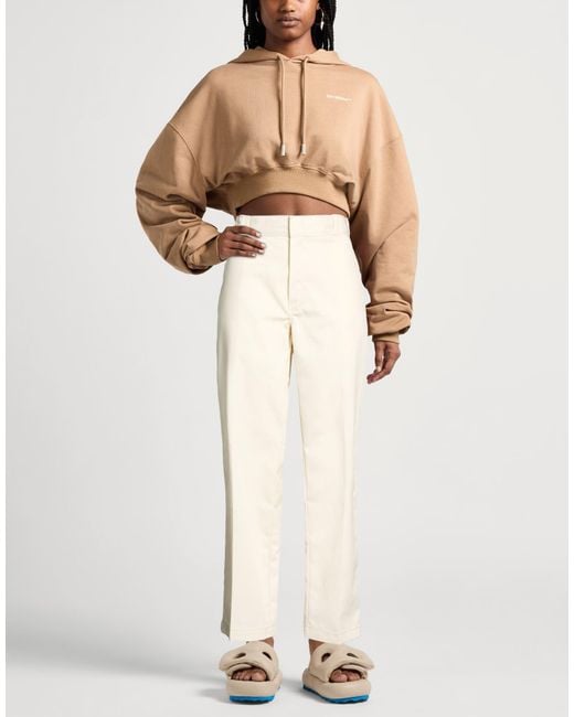Dickies Natural Pants Polyester, Cotton