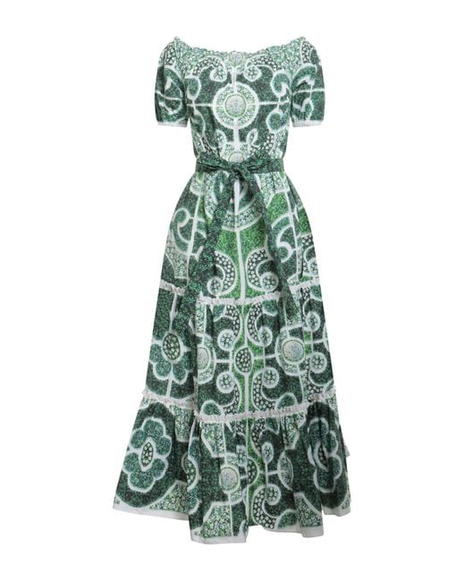 Vestito Lungo di Mary Katrantzou in Green