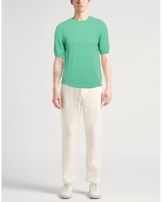 Roberto Collina Green Jumper for men