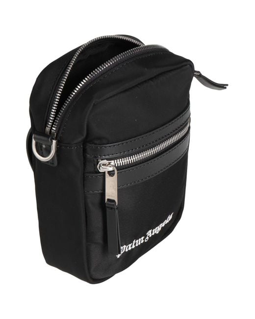 Borse A Tracolla di Palm Angels in Black da Uomo