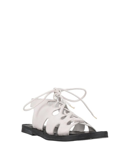 CafeNoir White Sandale