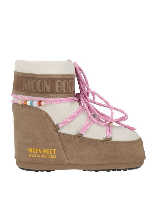 Moon Boot Pink Stiefelette