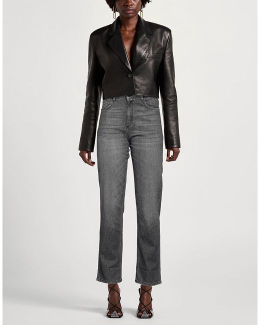 ViCOLO Gray Jeans Cotton, Elastane