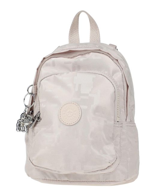 kipling backpack white