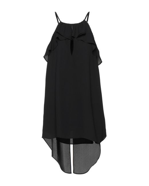 Camilla Black Top Polyester