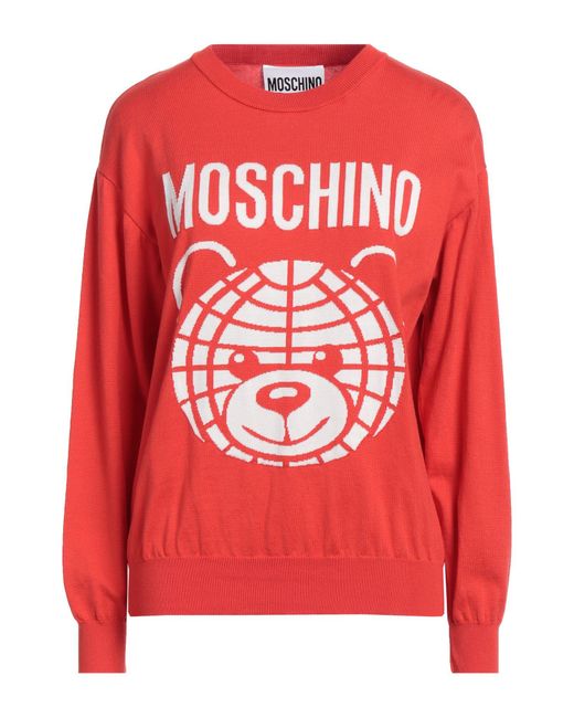 Pullover Moschino de color Red