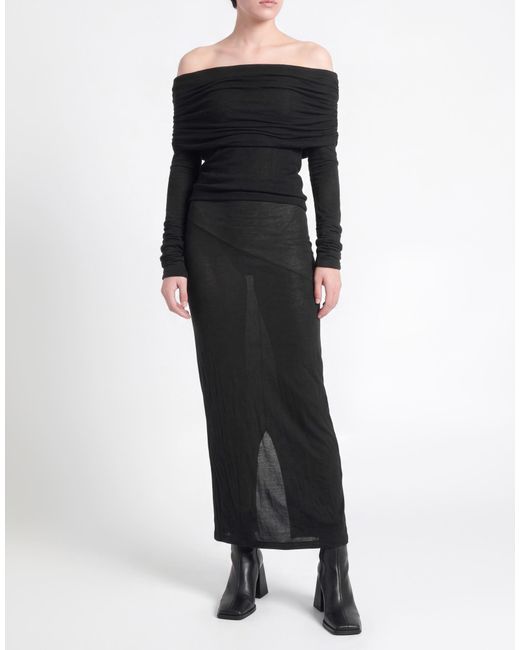 Entire studios Black Maxi Dress