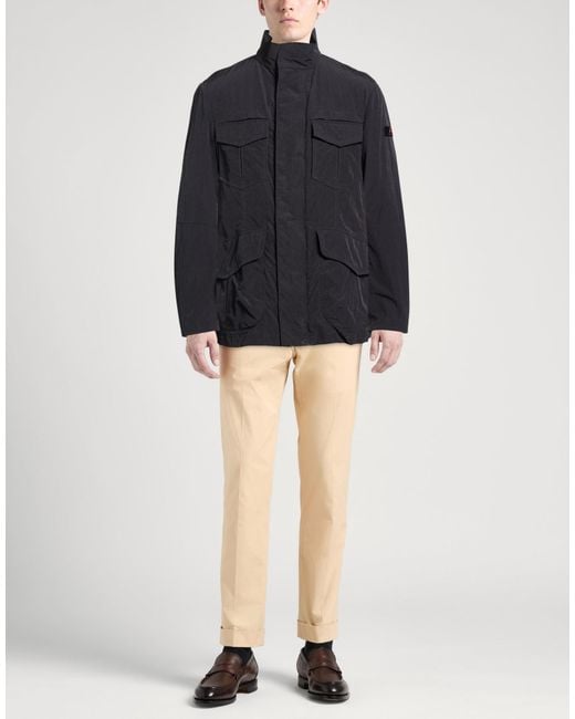Peuterey Blue Midnight Jacket Polyamide, Polyester for men