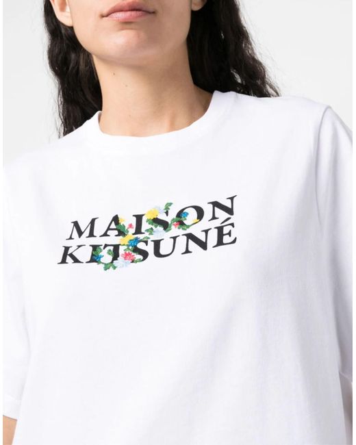 Maison Kitsuné White T-shirts