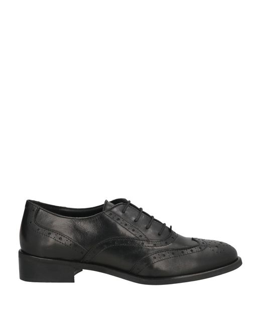 Nila & Nila Black Schnürschuh