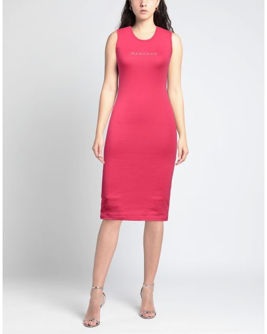 Mangano Pink Midi Dress