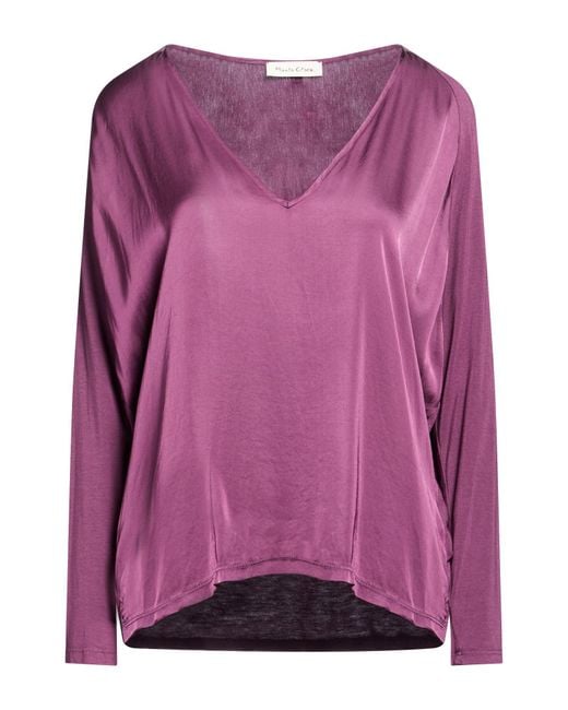 Manila Grace Purple Top Viscose