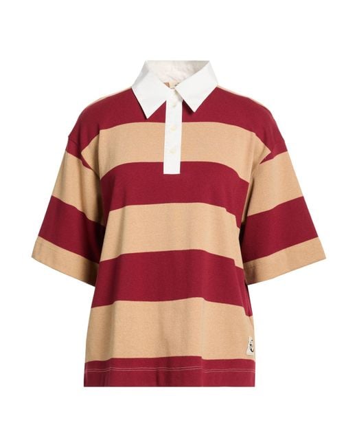 Ottod'Ame Red Polo Shirts