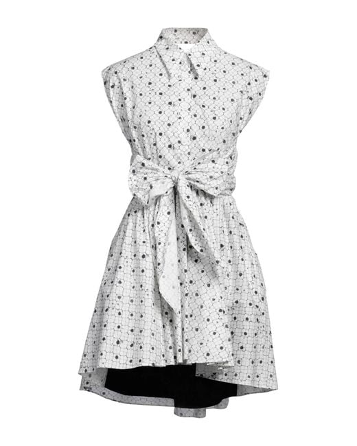 Philosophy Di Lorenzo Serafini White Mini Dress