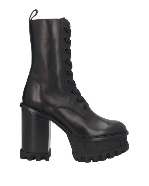 Versace Black Ankle Boots