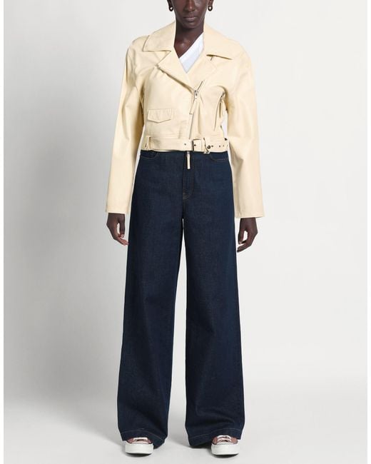 Bully Natural Cream Jacket Leather