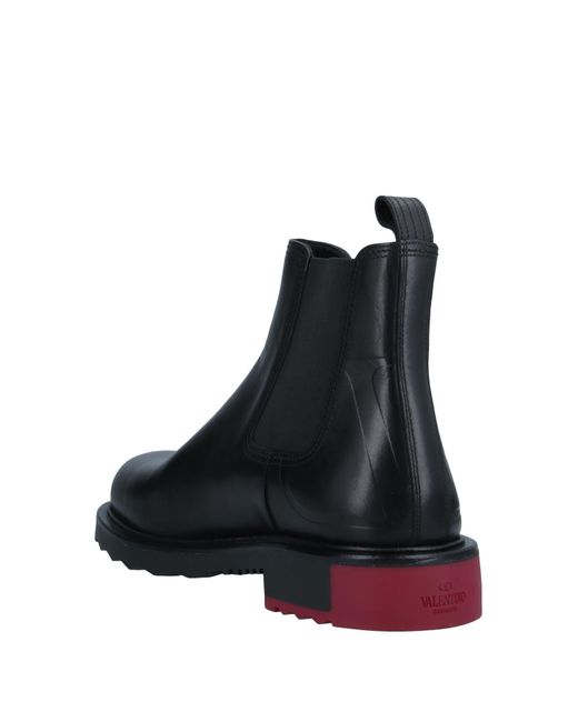 Valentino garavani botines de caña alta Valentino Garavani de Cuero de  color Negro para hombre | Lyst
