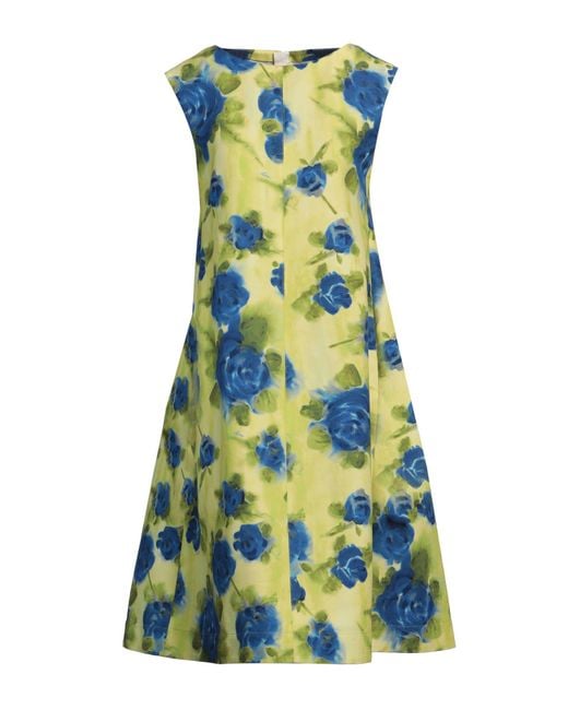 Marni Green Midi Dress Cotton