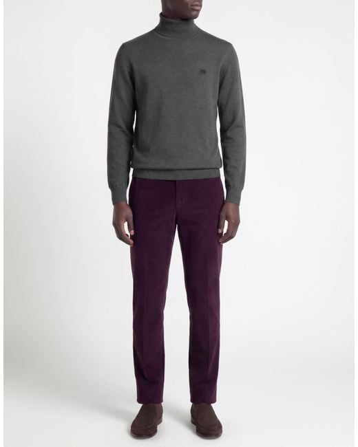 Etro Gray Turtleneck for men