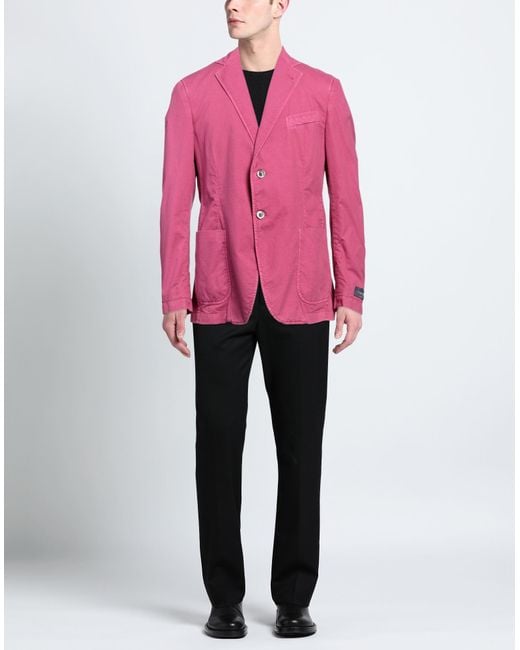 Tombolini Pink Blazer for men
