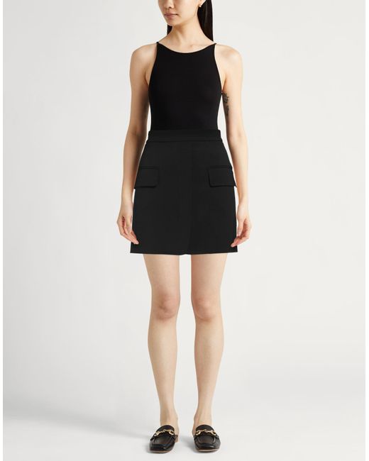 Max Mara Black Minirock