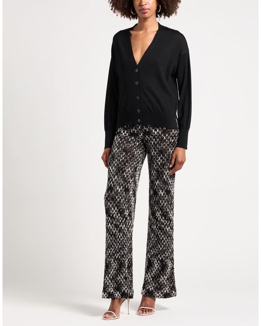 Missoni Gray Dark Pants Wool, Viscose