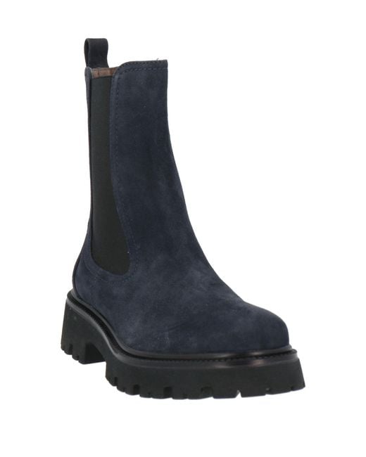 Status Black Ankle Boots Leather